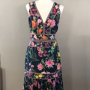 Summer Party Dress! Tadashi Shoji Floral Chiffon